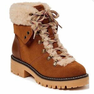 Time and Tru Women's Cozy Hiker Boots NWOB - Womens Size 10